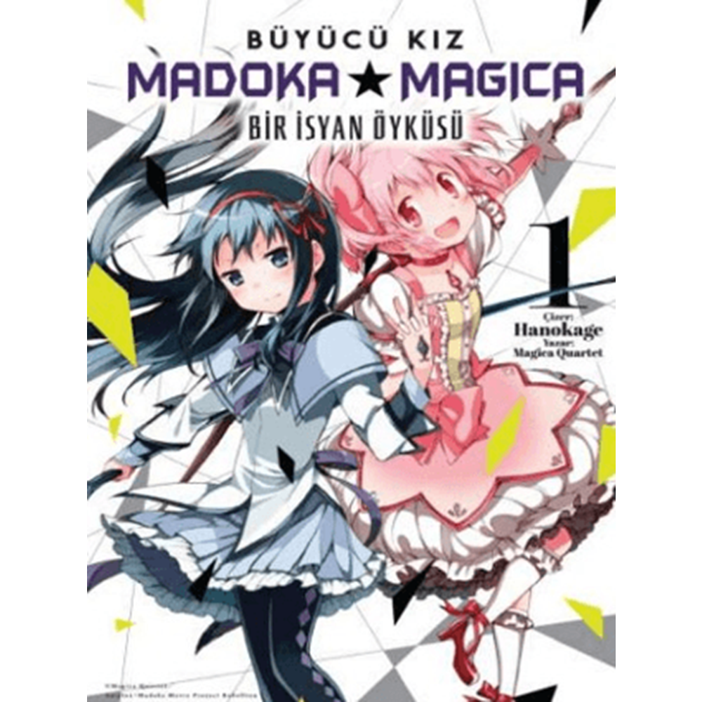 Büyücü Kız Madoka Magica - Bir İsyan Öyküsü Cilt 1 - Magica Quartet - Komikşeyler Yayıncılık