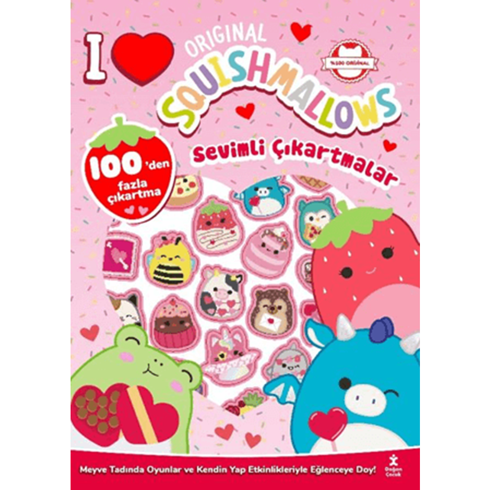 Squishmallows Sevimli Çıkartmalar - Kolektif - Doğan Çocuk