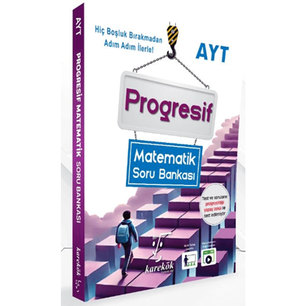 AYT Progresif Matematik Soru Bankası - Kolektif - Karekök Yayıncılık