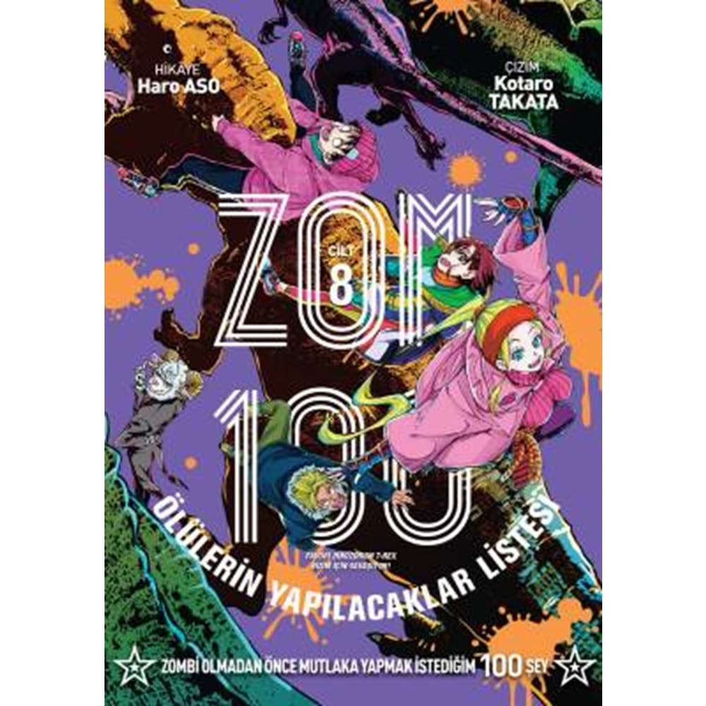 Zom 100 Cilt 8 - Haro Aso - Marmara Çizgi Yay.