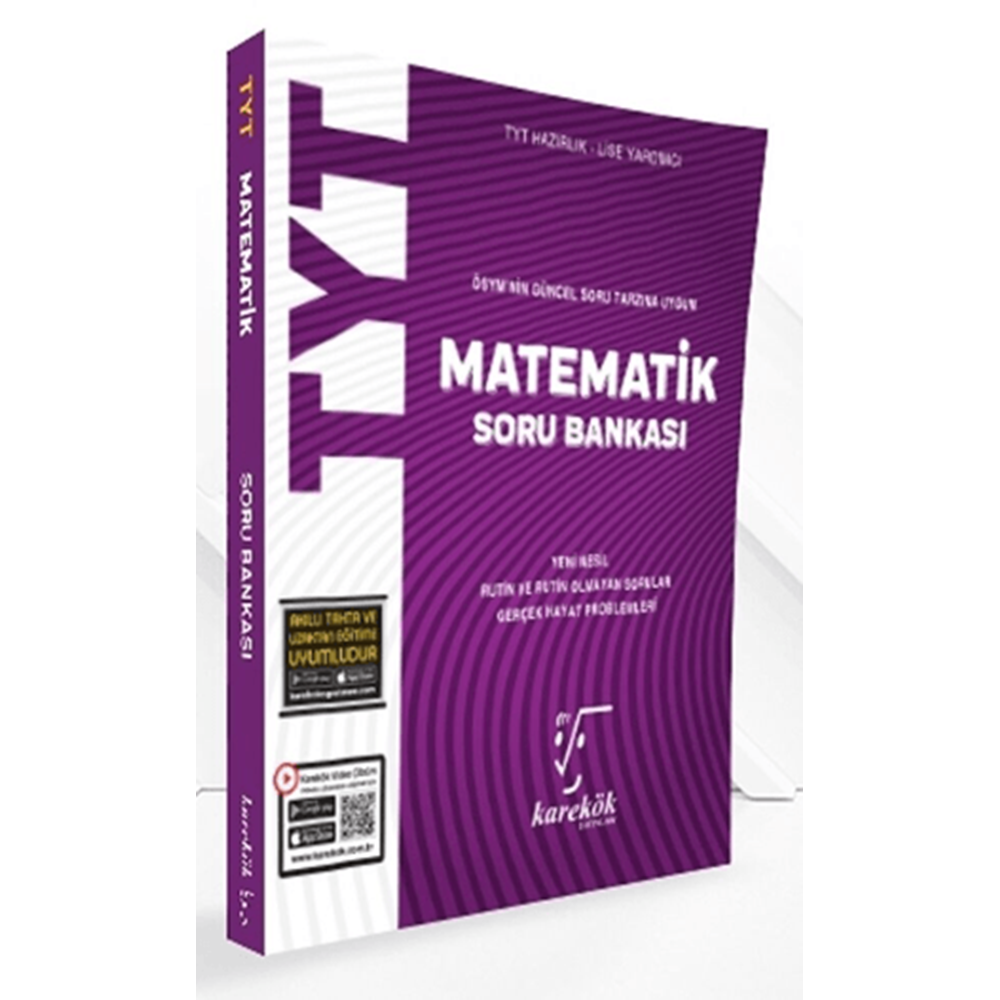 TYT Matematik Soru Bankası - Muharrem Duş - Karekök Yayıncılık