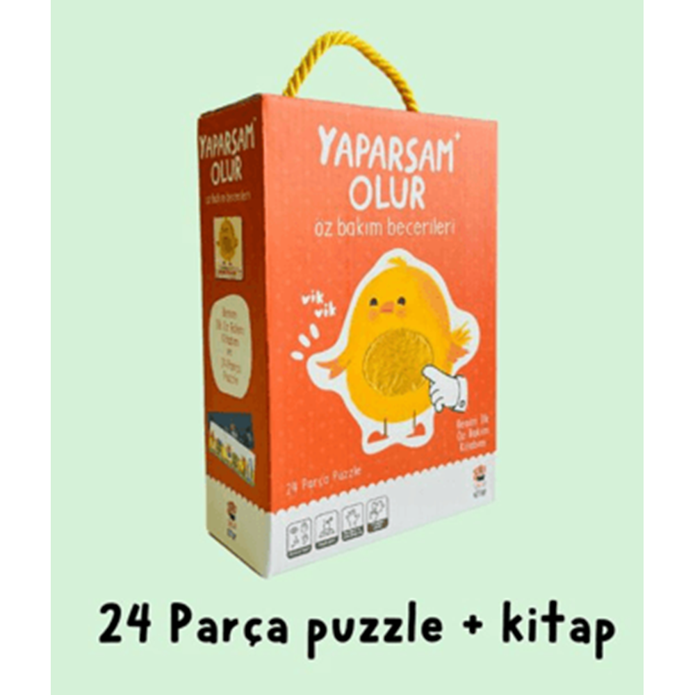 Benim İlk Öz Bakım Kitabım Yaparsam Olur - Kolektif - Sincap Kitap