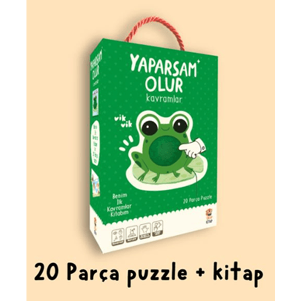 Benim İlk Kavramlar Kitabım - Yaparsam Olur - Kolektif - Sincap Kitap