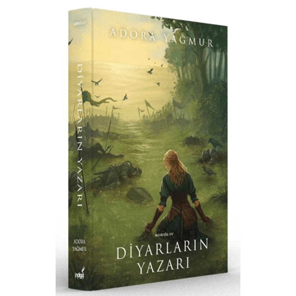 Diyarların Yazarı - Wisteria 4 (Ciltli Özel Baskı) - Adora Yağmur - İndigo Kitap
