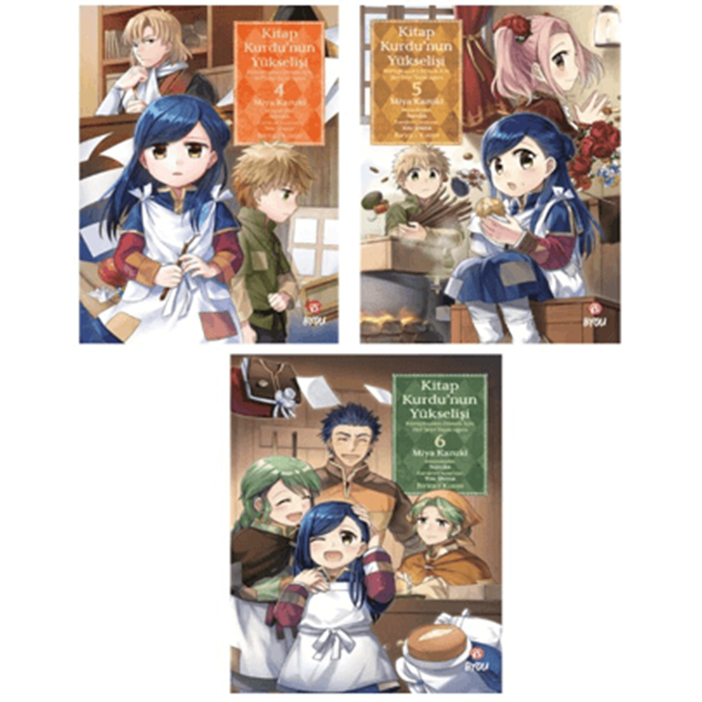 Kitap Kurdu'nun Yükselişi (3 Kitap Set) - Miya Kazuki - Beta Byou