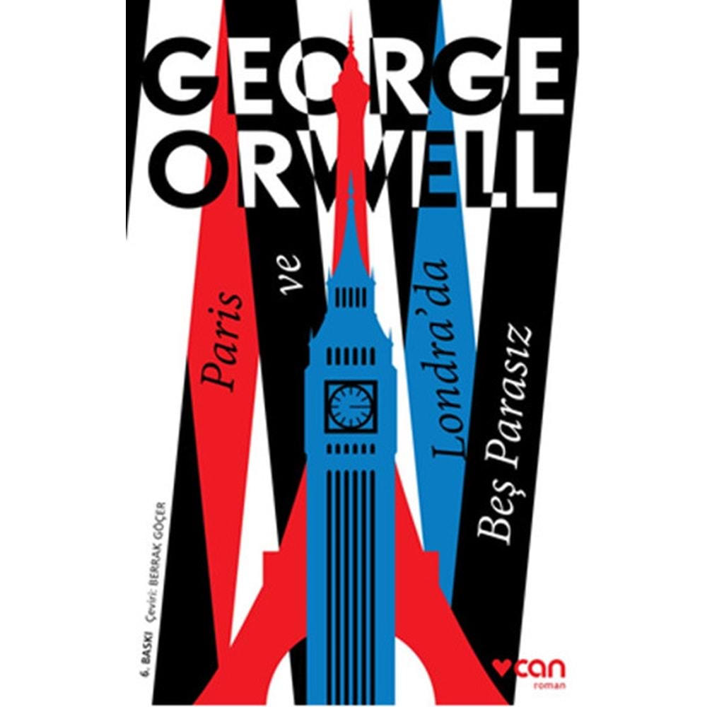 Paris ve Londrada Beş Parasız - George Orwell - Can Yay.