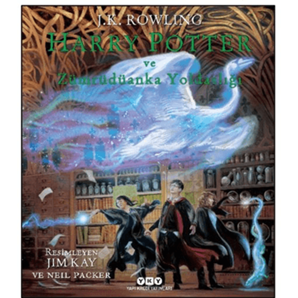 Harry Potter ve Zümrüdüanka Yoldaşlığı - 5 (Resimli Özel Baskı) CİLTLİ - J. K. Rowling -+ Yapı Kredi Yayınları