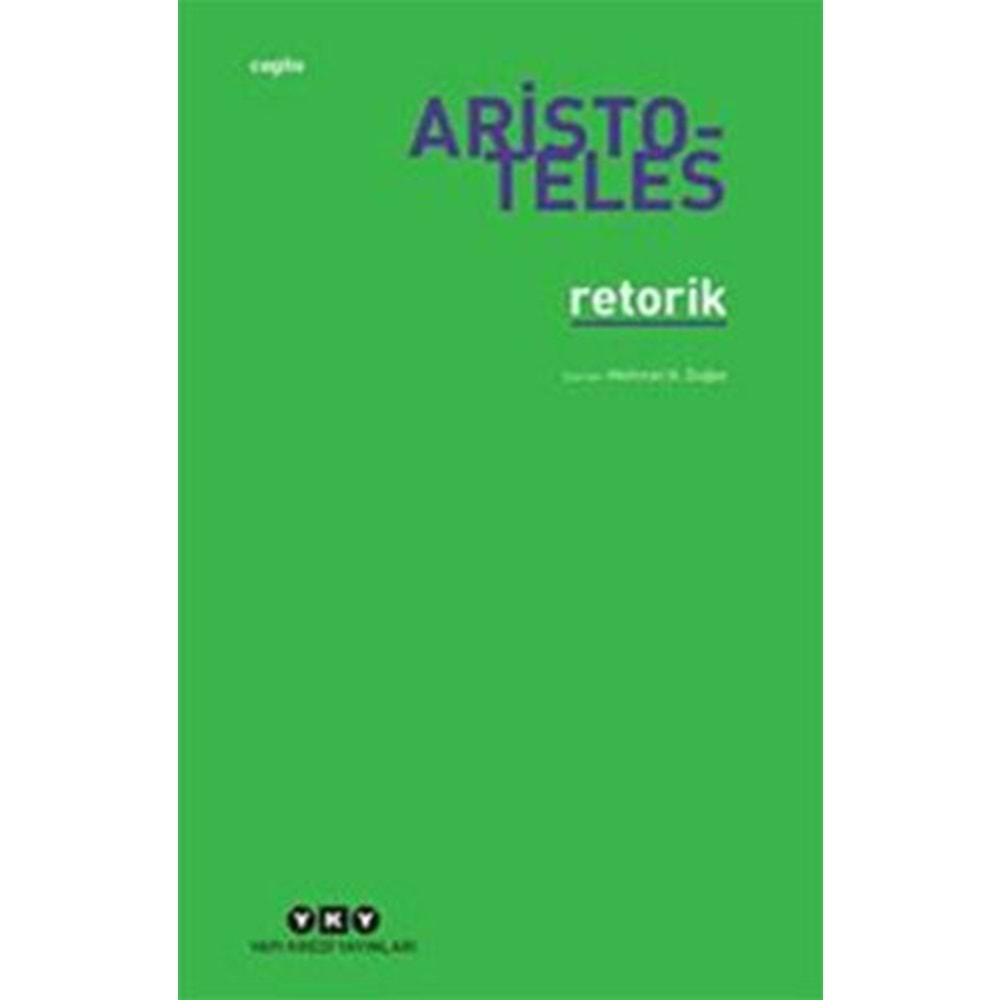 Retorik - Aristoteles - Yapı Kredi Yayınları