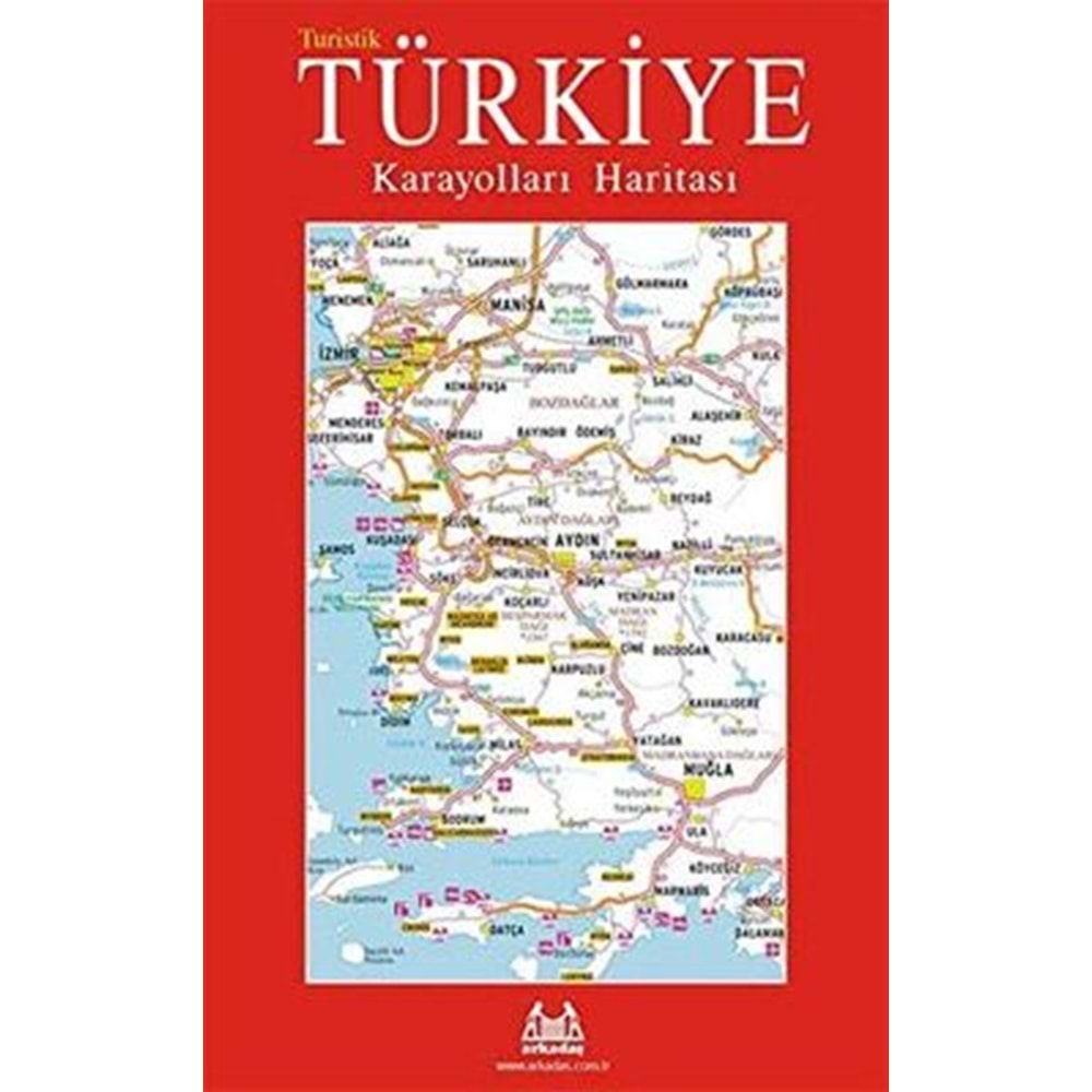Turistik Türkiye Karayolları Haritası - Kolektif -Arkadaş Yayıncılık