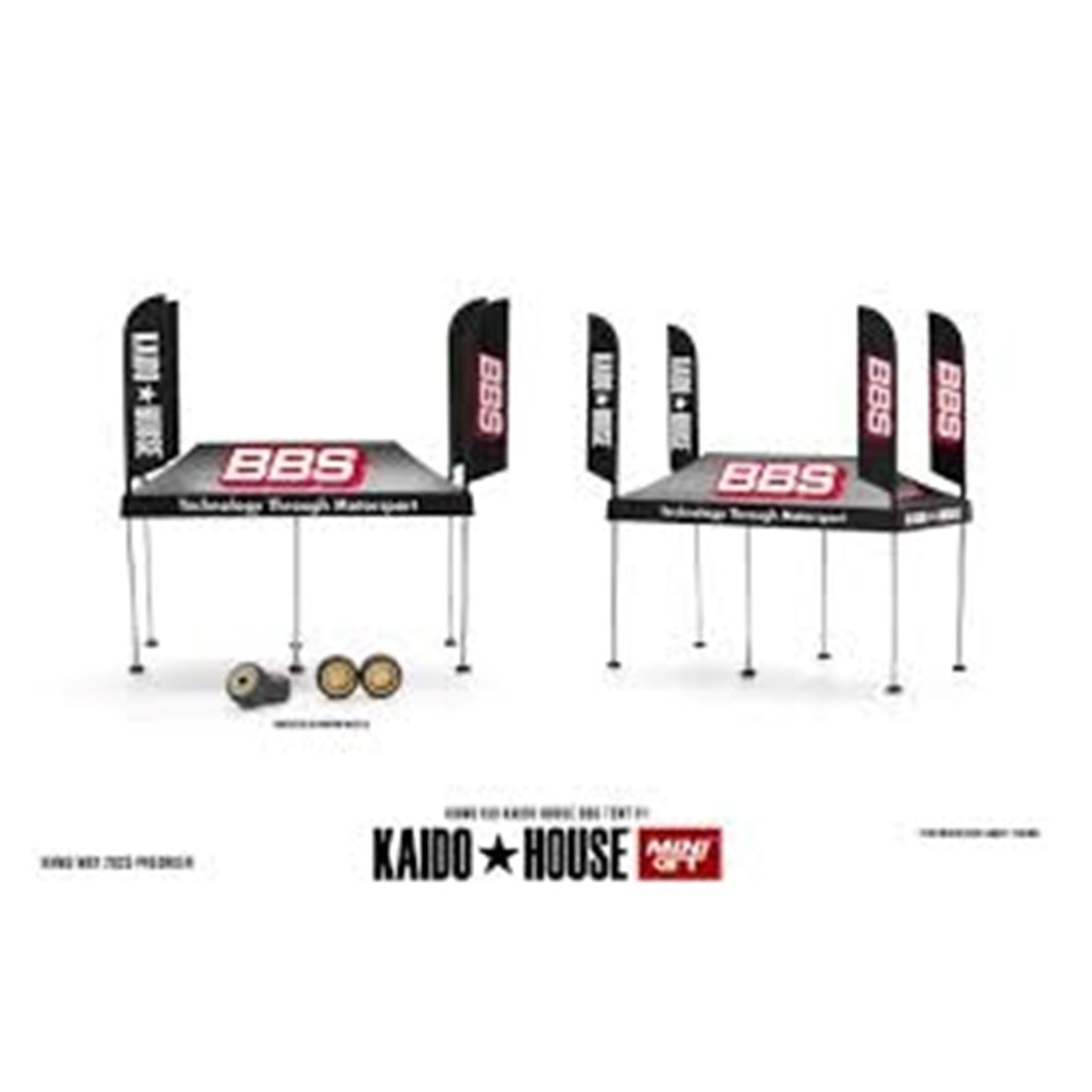 Mini GT 1/64 Kaido House BBS Tent V1