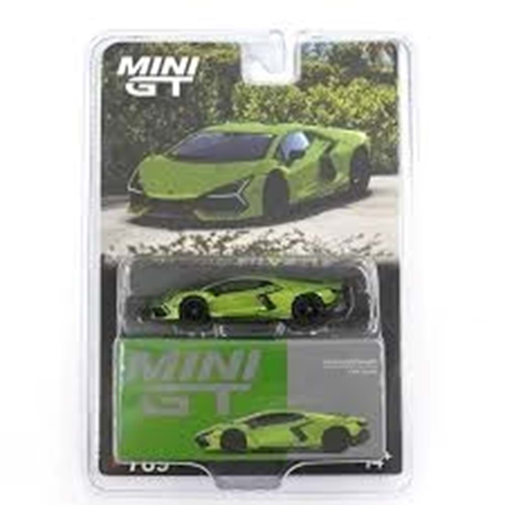 Mini Gt 1/64 LAMBORGHINI REVUELTO VERDE SELVANS