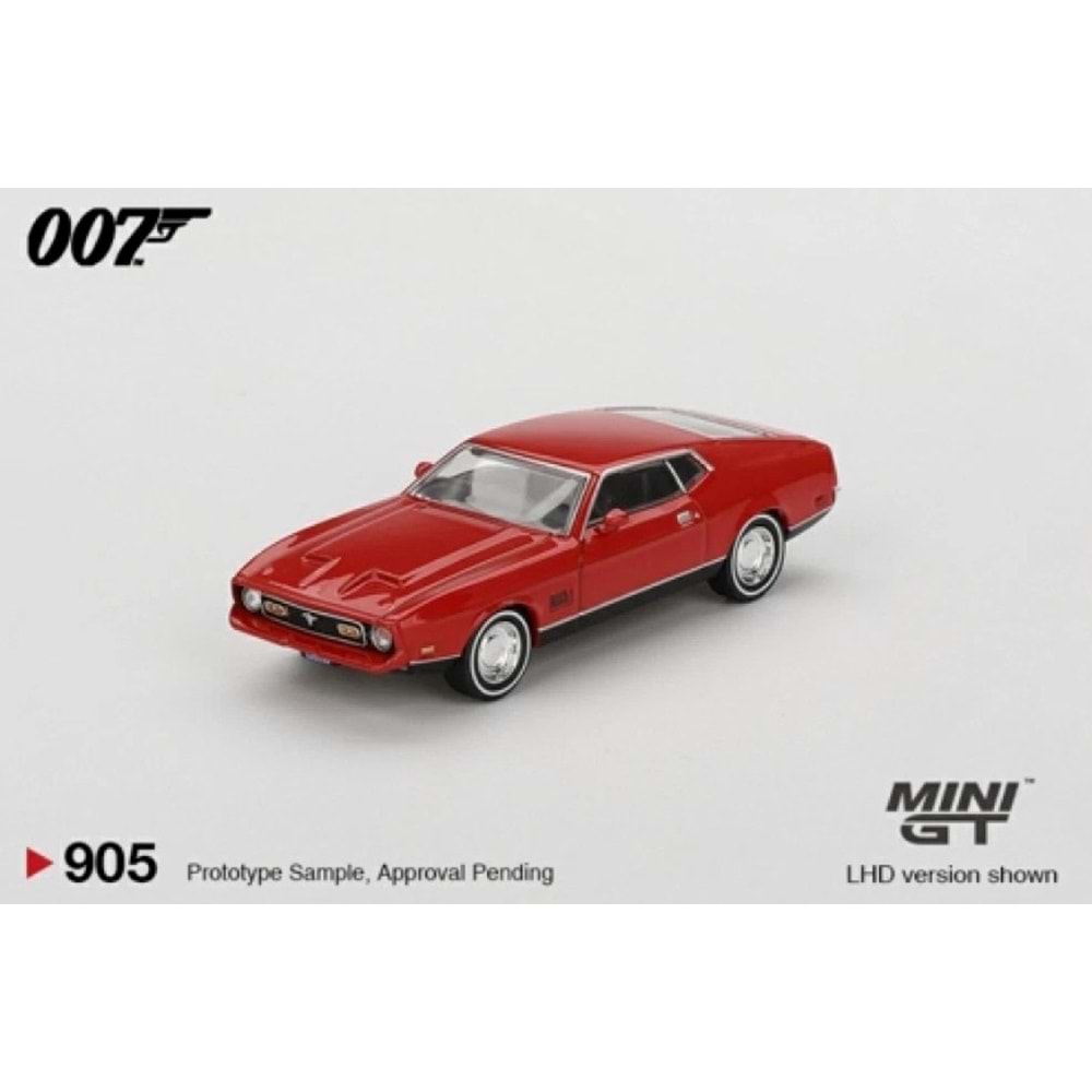 Mini GT 1/64 Ford Mustang Masch 1 Diamonds Are Forever