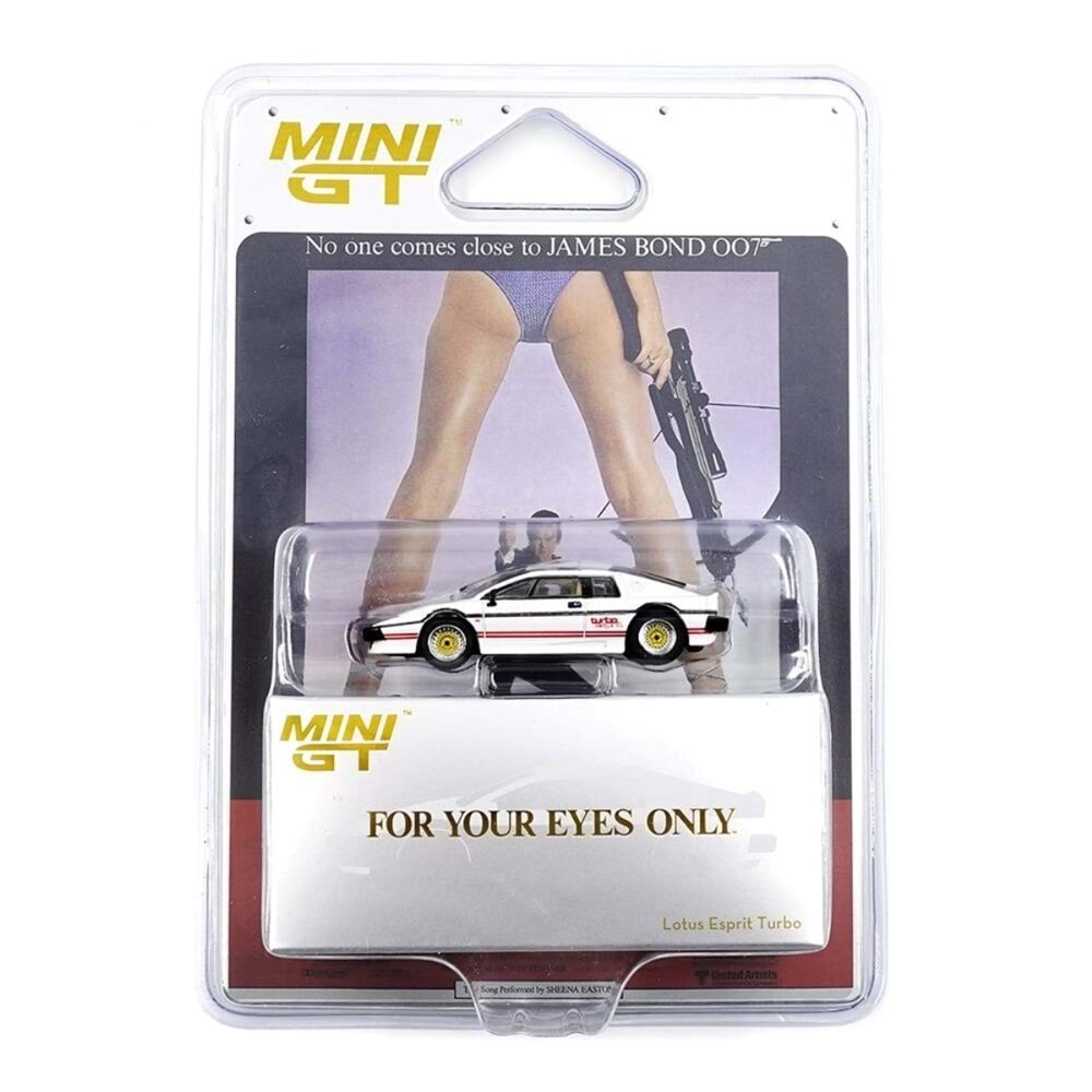 Mini GT 1/64 Lotus Esprit Turbo For Your Eyes Only