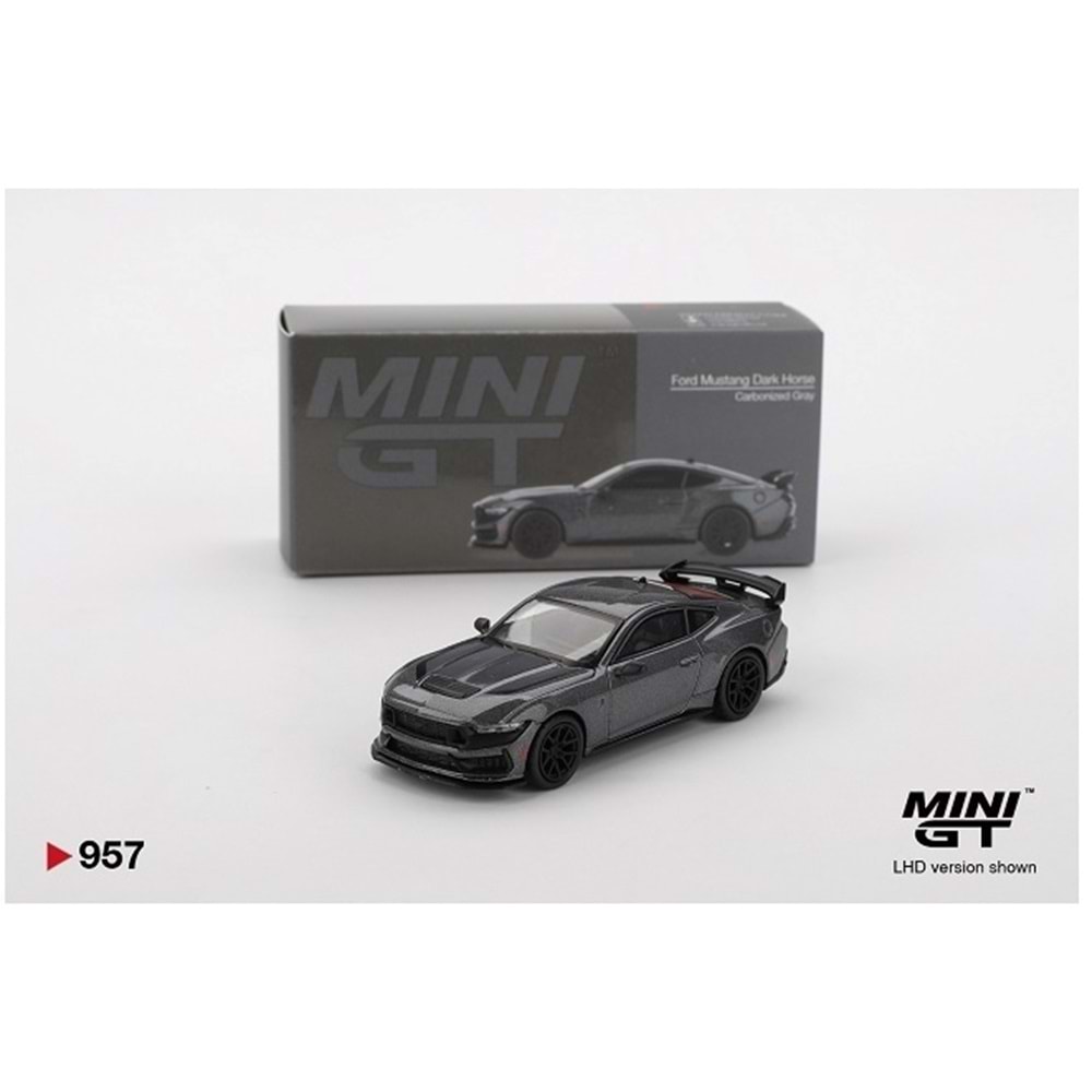 Mini GT 1/64 Ford Mustang Dark Horse Carbonized Gray