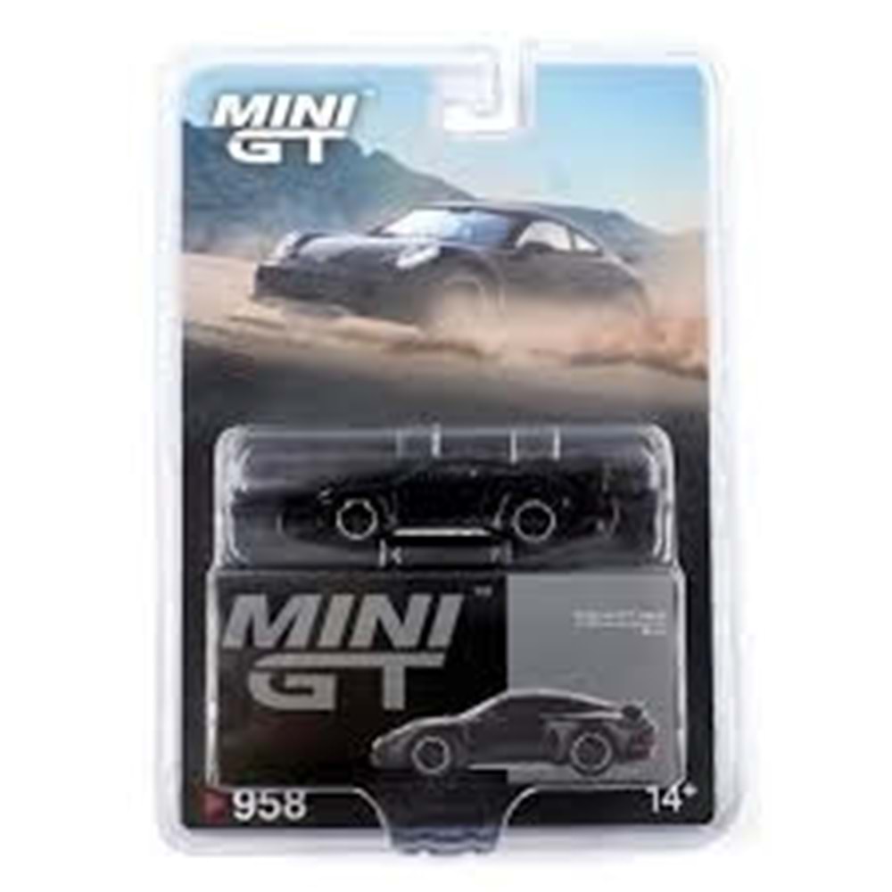 Mini Gt 1/64 PORSCHE 911 DAKAR BLACK