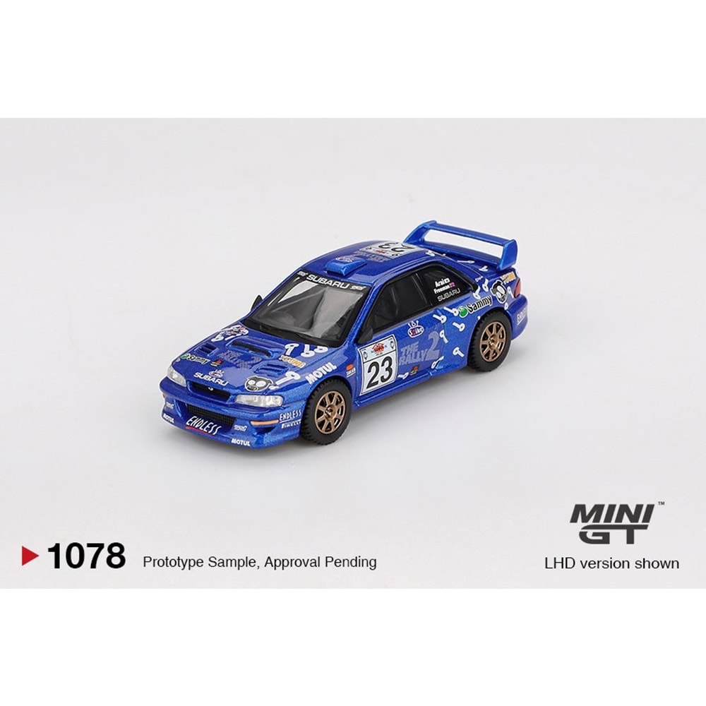 Mini GT 1/64 Subaru Impreza WRC99 2000 Acropolis Rally