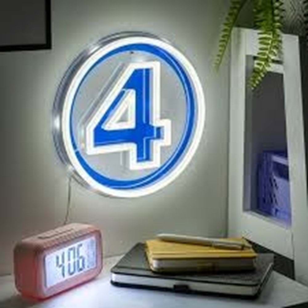 Paladone Fantastic 4 Wall Mountable LED Neon Lamba