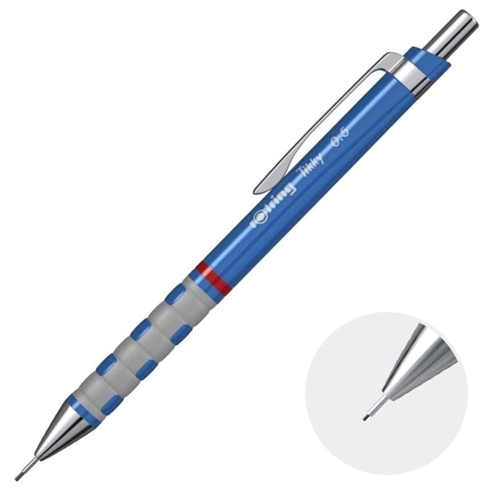 Rotring Tikky Versatil Kurşun Kalem 0.5 Mavi