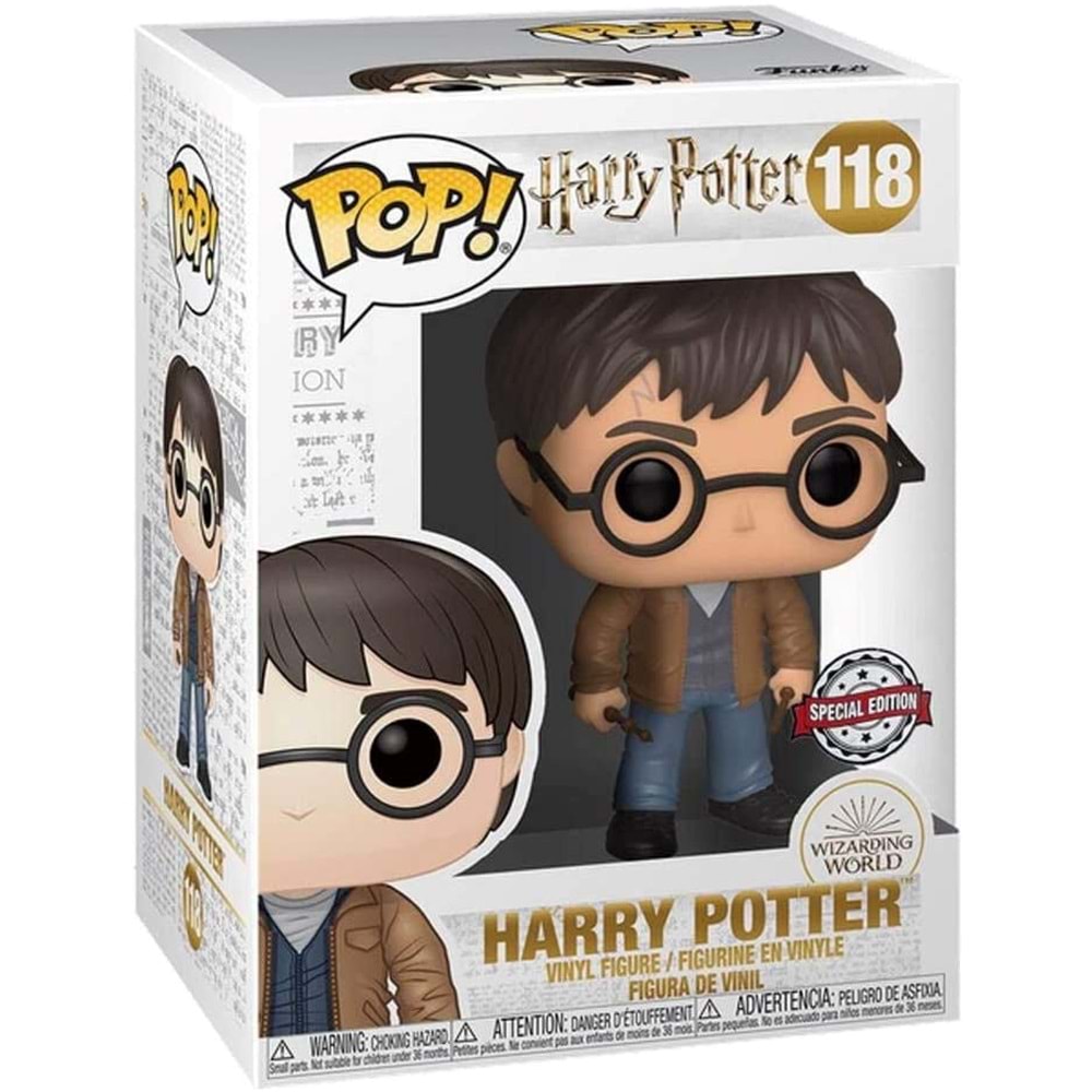 Funko POP HP: Harry Potter- Harry w/2 Wands Special Edition