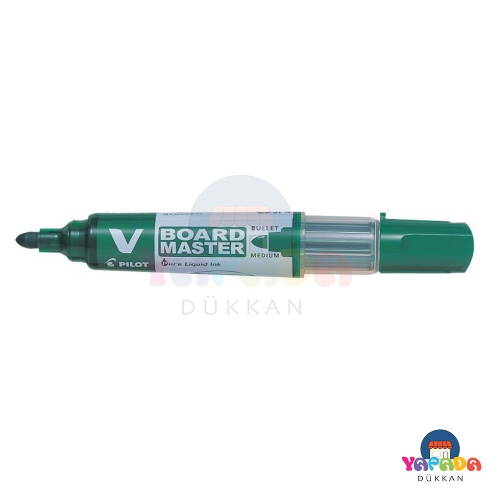 Pilot V Board Master Doldurulabilir Yeşil Beyaz Tahta Kalemi