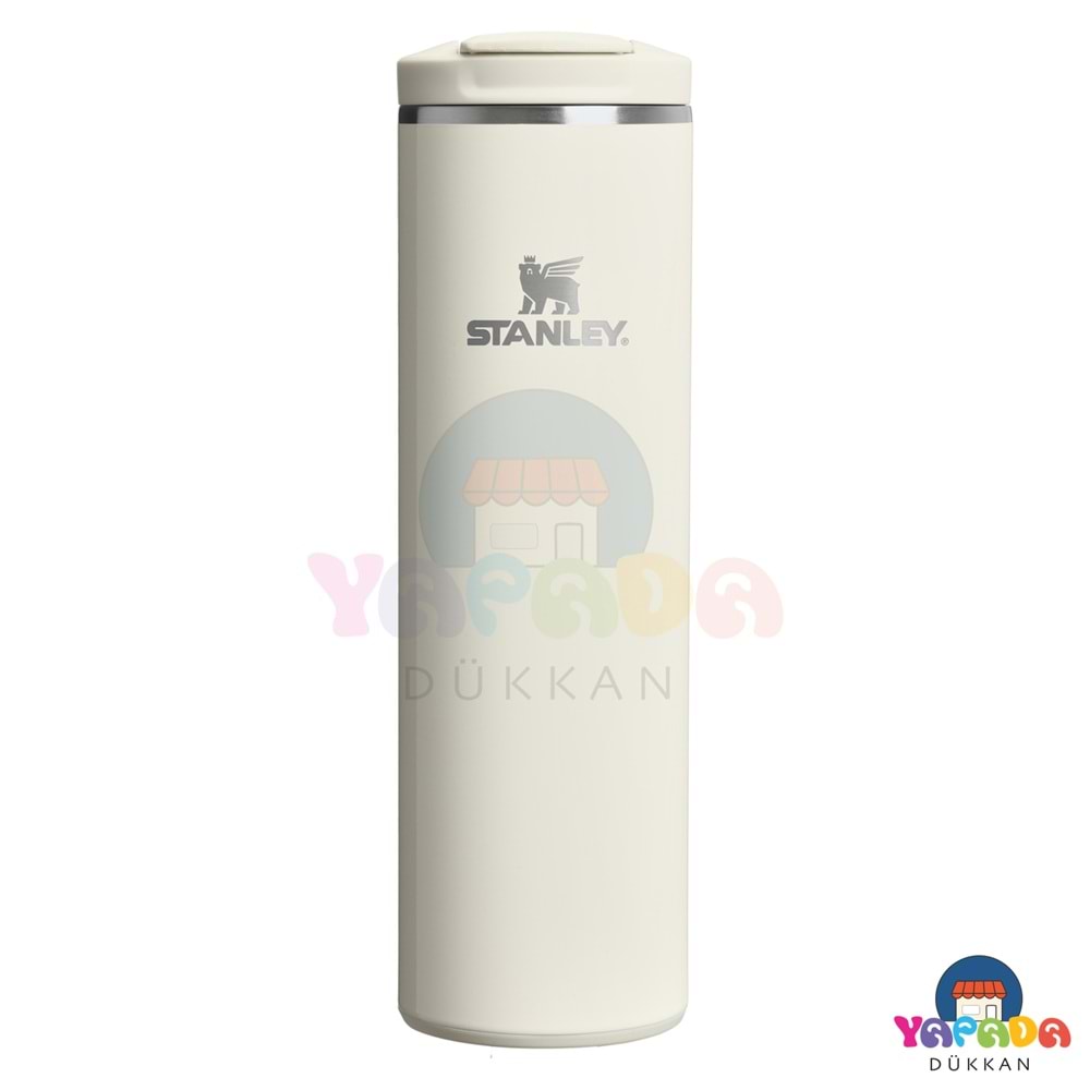 Stanley The Transit Fliptop 10-13062-013 470 ml AeroLight 18/8 Çelik Parlak Krem (Cream Gloss) Termos Bardak