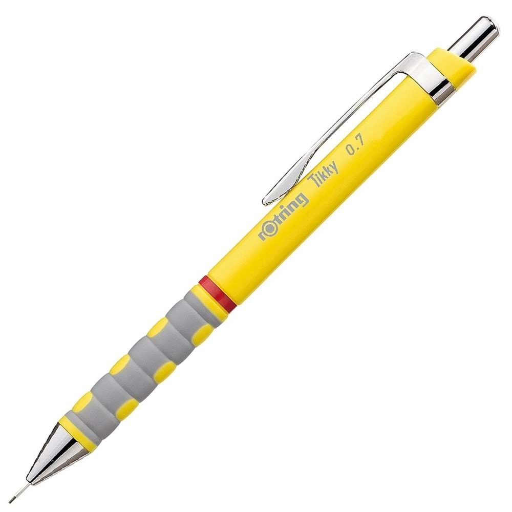 Rotring Tikky 0.7 mm Mekanik Kurşun Kalem Sarı