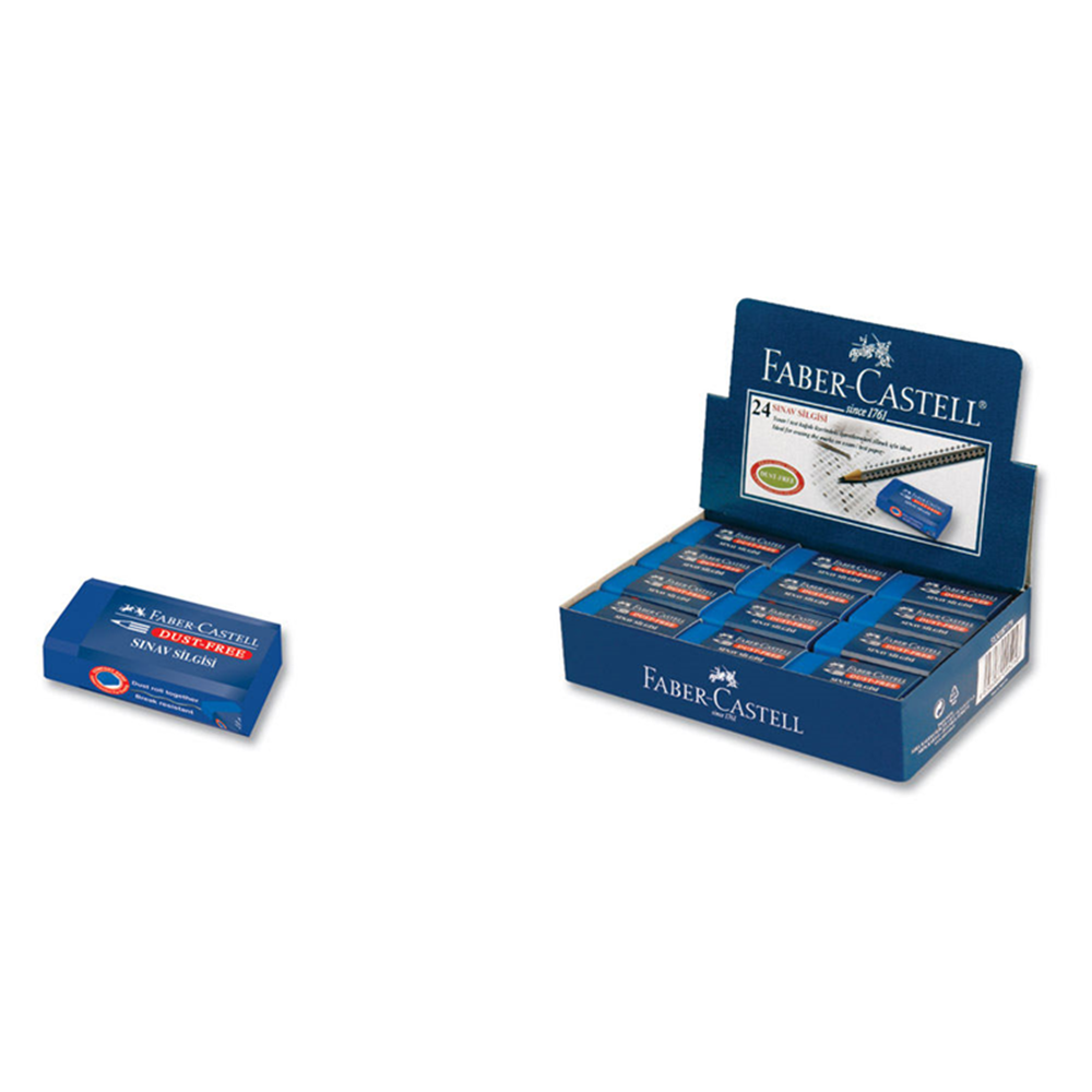 Faber - Castell Sınav Silgisi Mavi