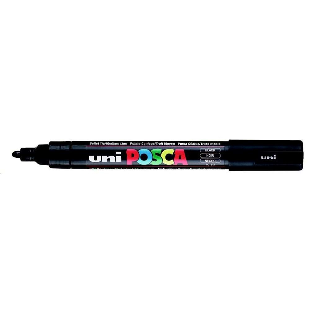 Uni Posca Akrilik Marker Siyah Kalem / 1.8-2.5 mm