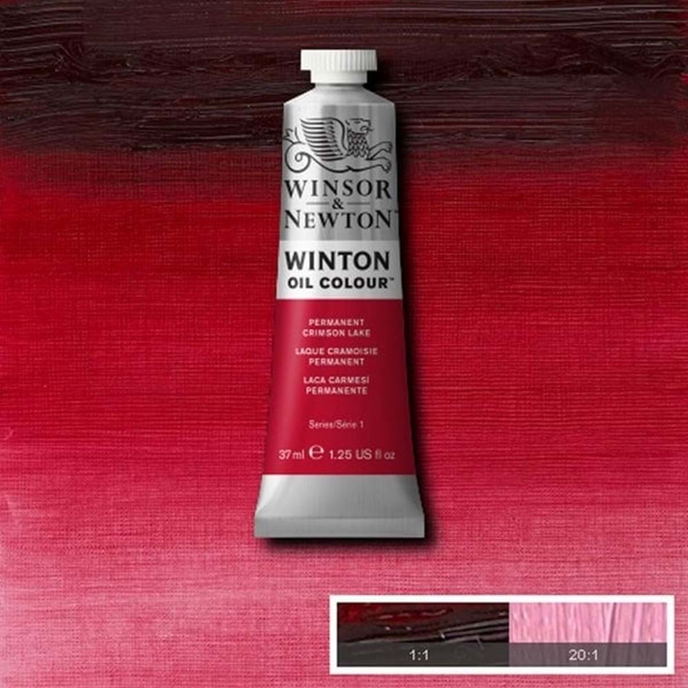 Winsor & Newton Winton Yağlı Boya 37Ml (17) Permanent Crimson Lake
