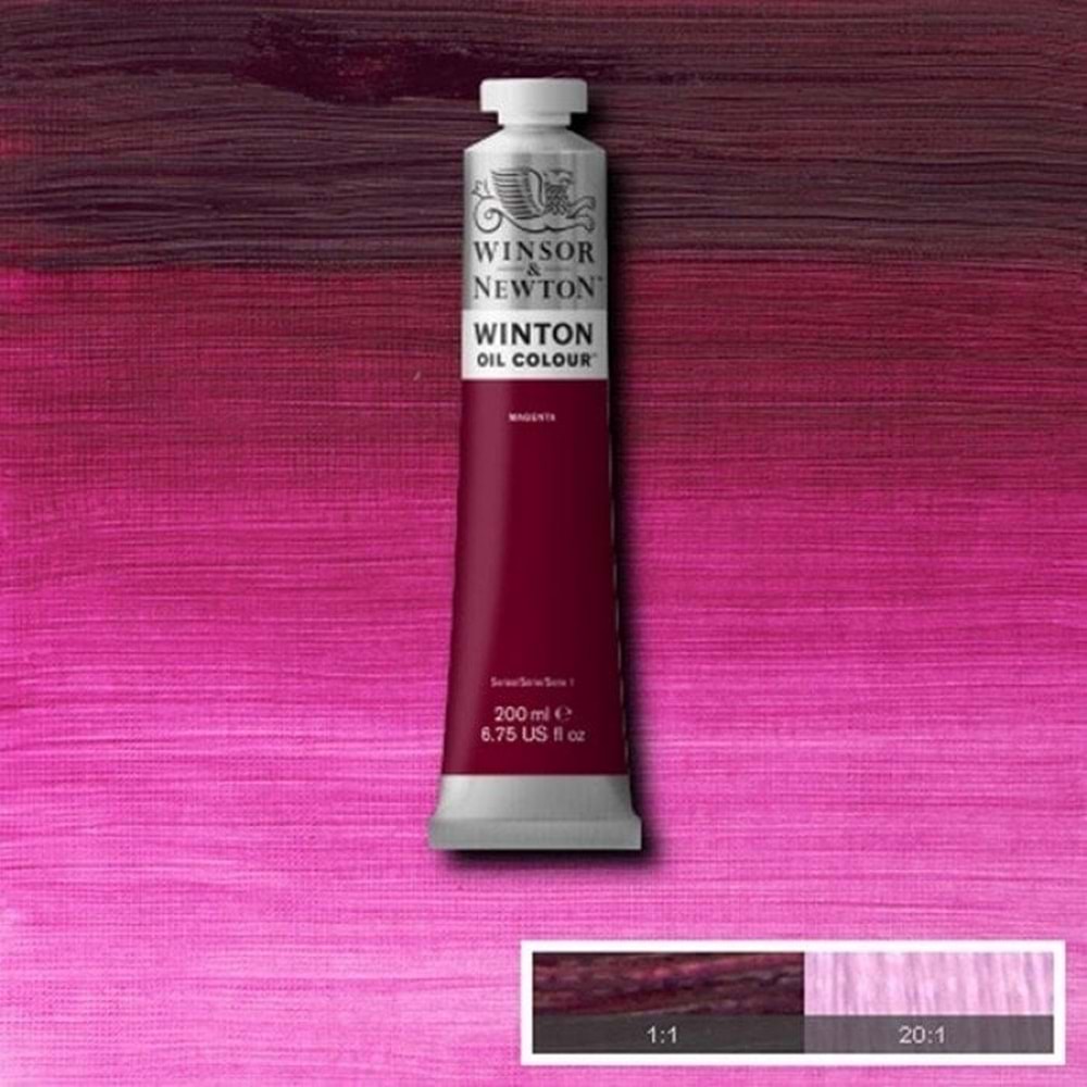 Winsor & Newton Winton Yağlı Boya 200Ml (28) Magenta 380