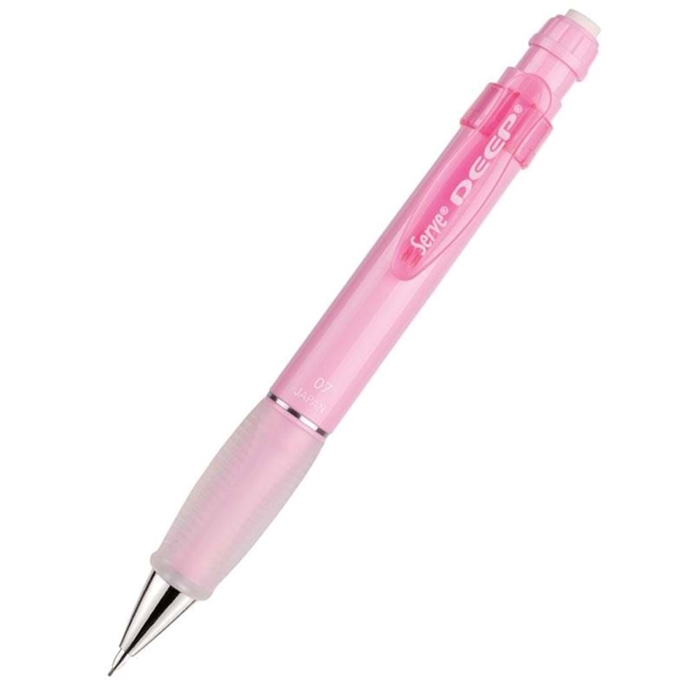 Serve Deep 0.7 Versatil Kalem Pastel Pembe