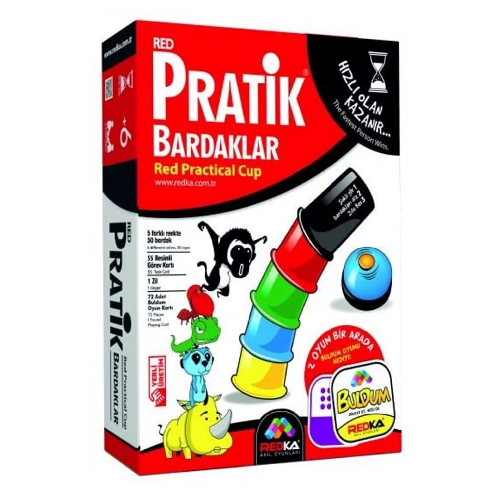 Redka Pratik Bardaklar Kutu Oyunu 52087