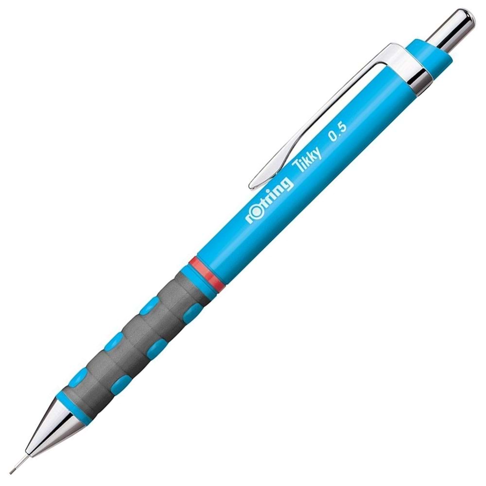 Rotring Tikky 0.5 mm Mekanik Kurşun Kalem Açık Mavi