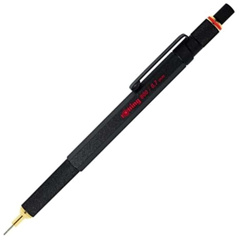 Rotring 800 Mekanik Kurşun Kalem, Siyah 0.7 mm