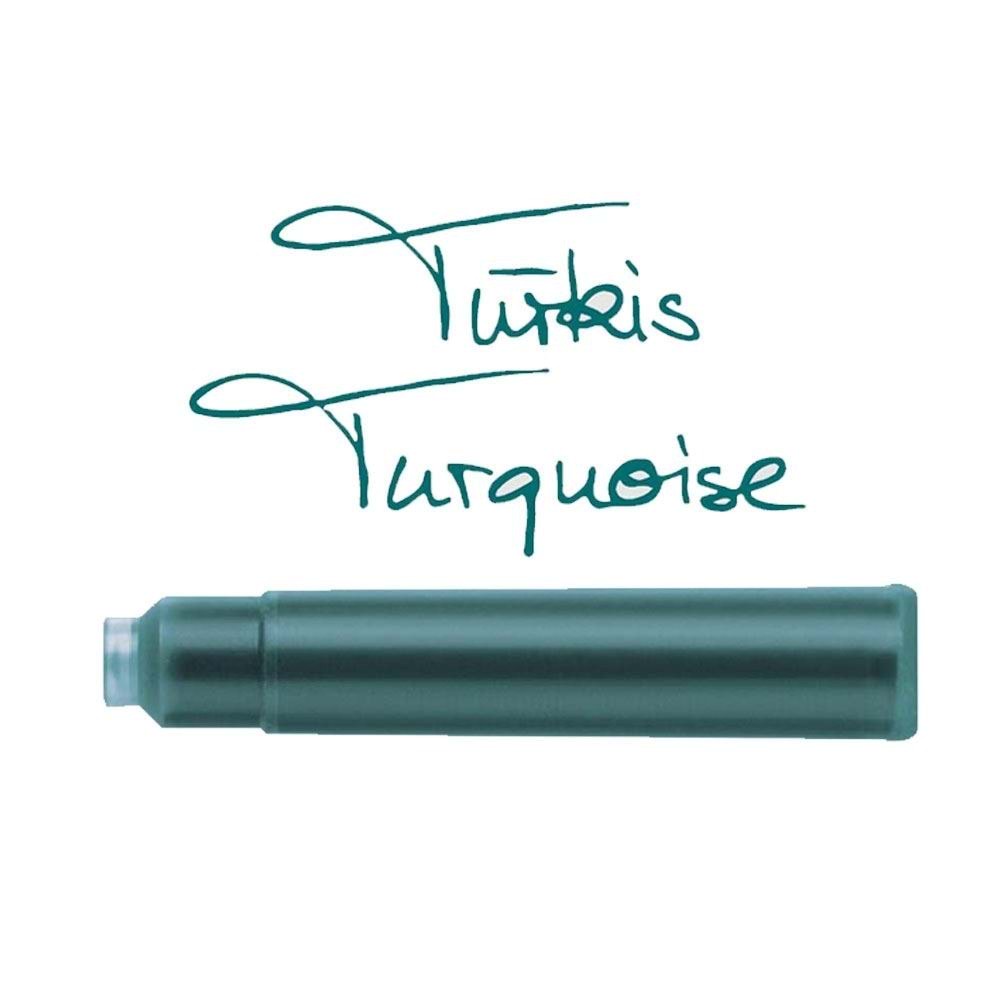 Faber - Castell Dolma Kalem Kartuşu Turkuaz 6'Lı