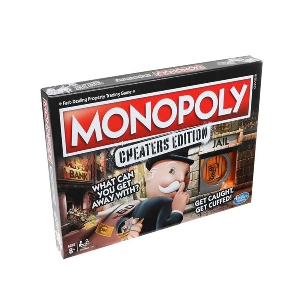 Hasbro Monopoly Cheaters Edition Kutu Oyunu