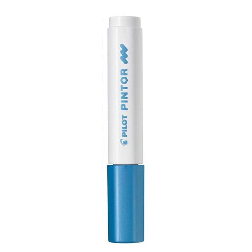 Pilot Pintor Marker Kalem Metalik Mavi