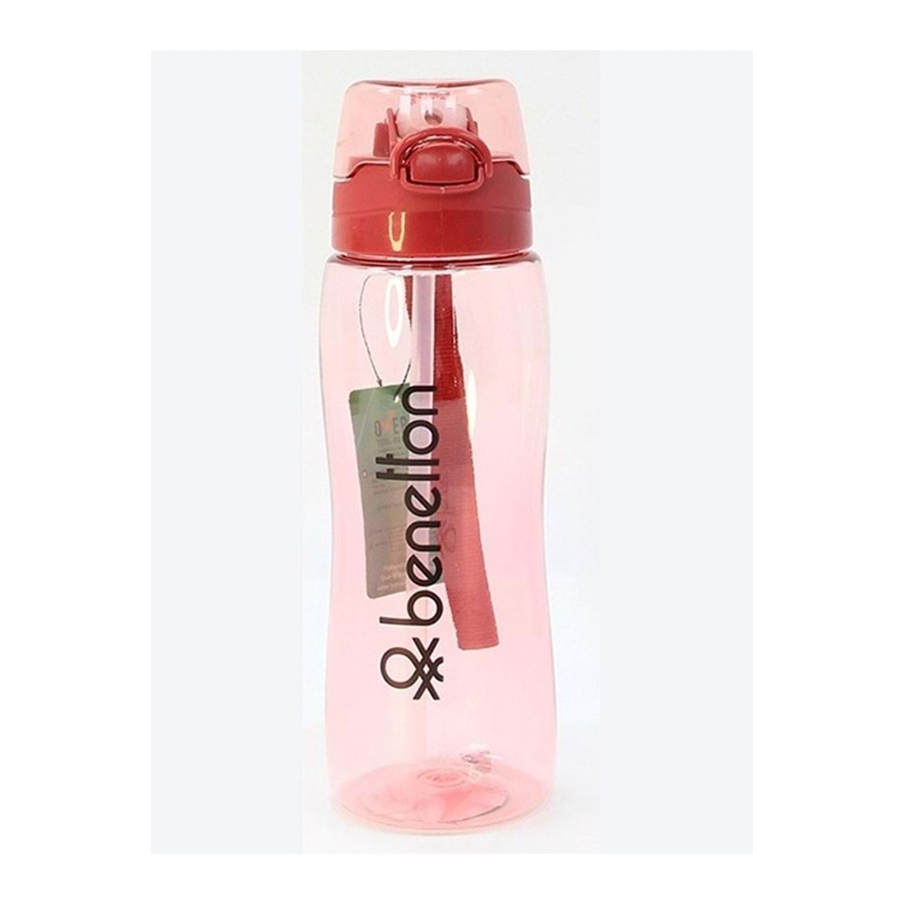 Benetton 700 Ml Su Matarası Kilitli Kapak Tritan