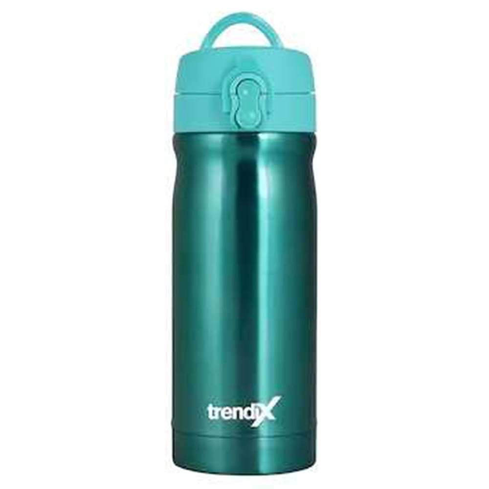 Trendix Çelik Su Matarası 350Ml Pastel Pembe (Termos Özellikli)