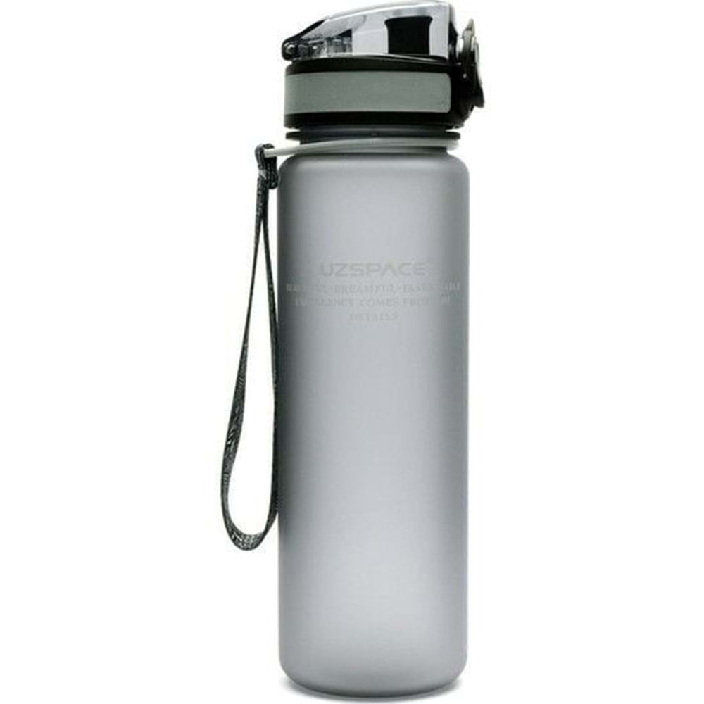 Uzspace 500 ml Tritan Su Matarası 3026 VagonLife Gri