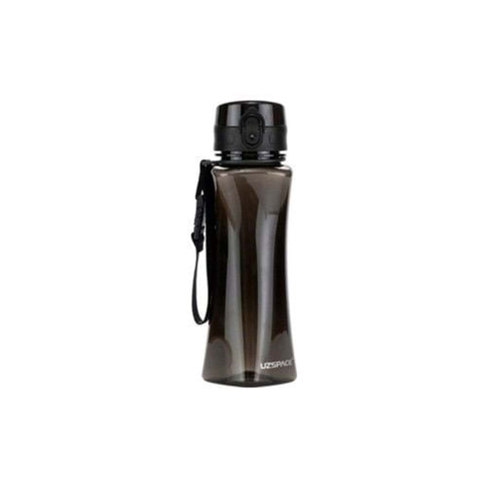 Uzspace 500ml Su Matarası Tritan 6006 Siyah VagonLife