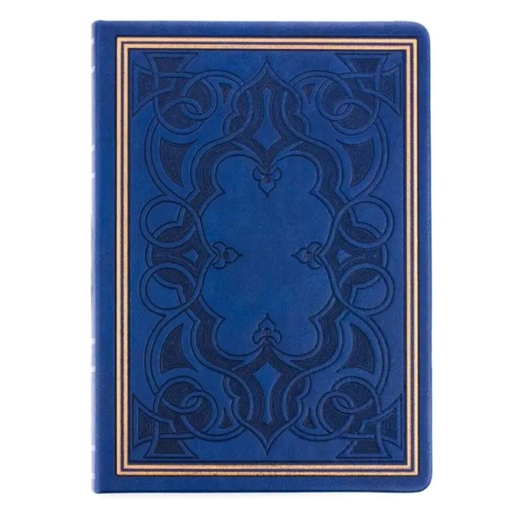 Victoria's Journals Vintage Old Book Defter Lacivert 14x20 cm 80 gr 160 yp Çizgili