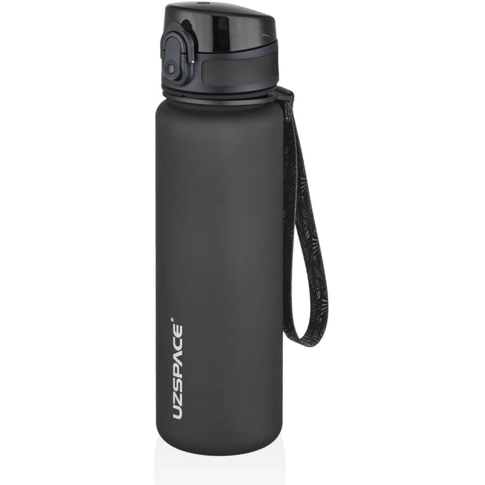 Uzspace 500 ml Tritan Su Matarası 3026 Siyah
