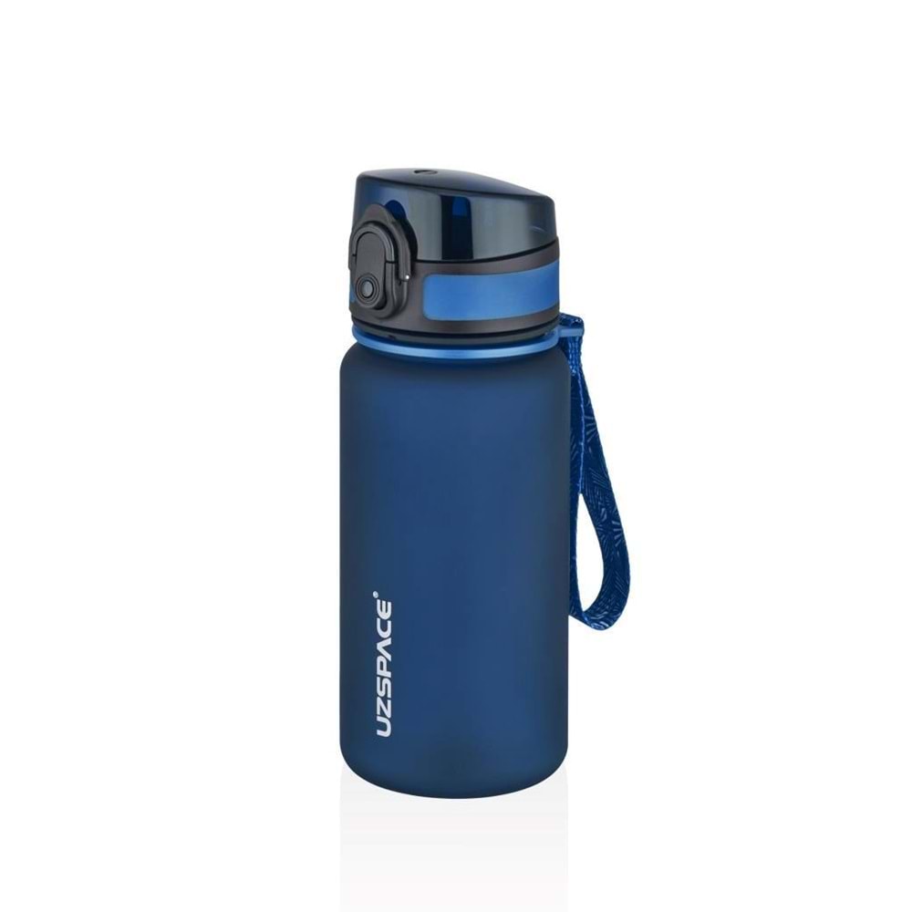 Uzspace 350 ml Tritan Su Matarası 3034 Dark Blue