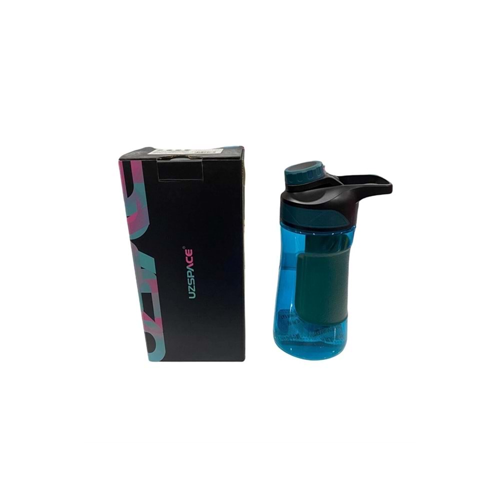 Uzspace 530 Ml Tritan Su Matarası Vgn-9009 Cyan