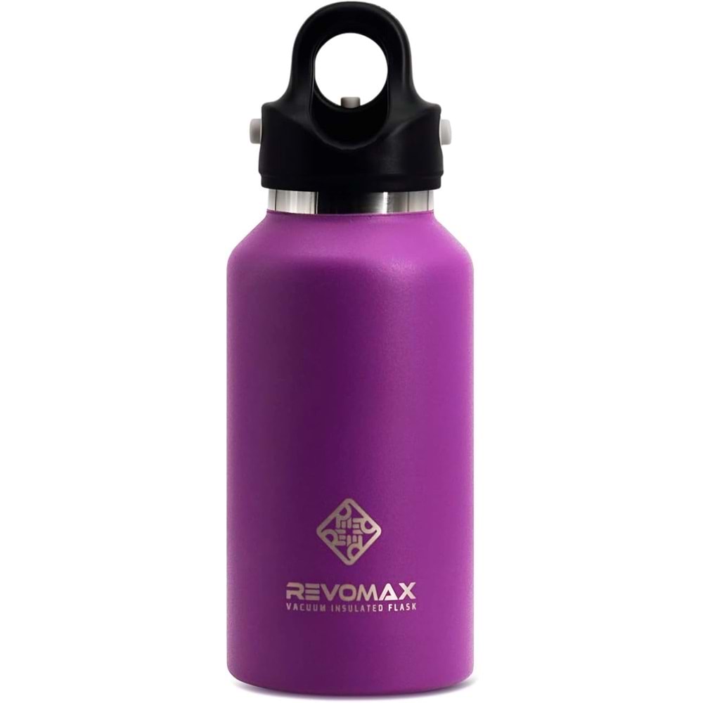Vagonlife Revomax Çelik Termos 355Ml (12Oz) Mor