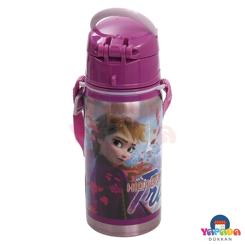 Frocx Disney Frozen Hidden Truth Salto OTTO-42072 500 ml Pipetli Çelik Matara