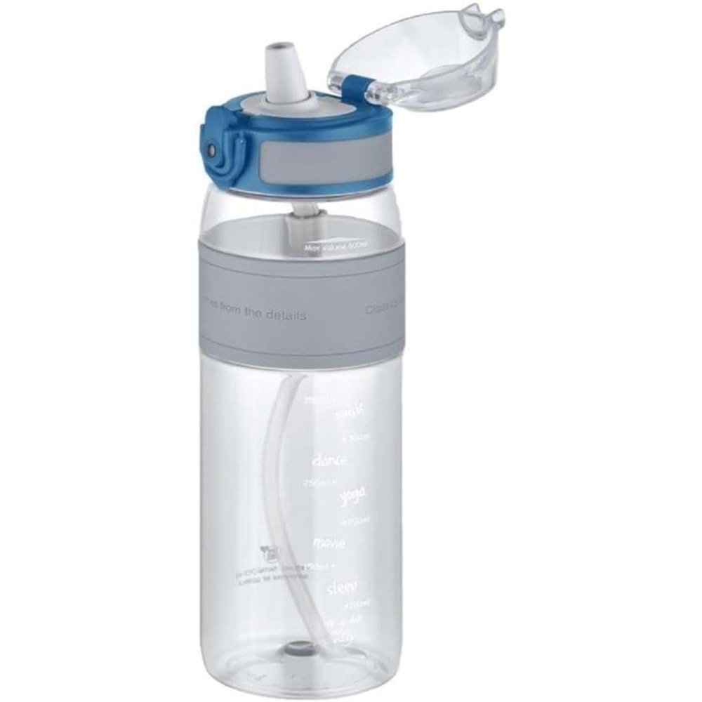 Vagonlife Uzspace 600 Ml Karma Tritan Su Matarası Gri Vgn-4106