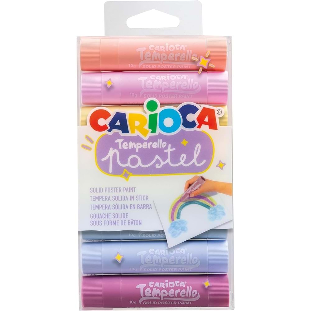 Carioca Temperello Stick Poster Boyama Kalemi Pastel 8'Li