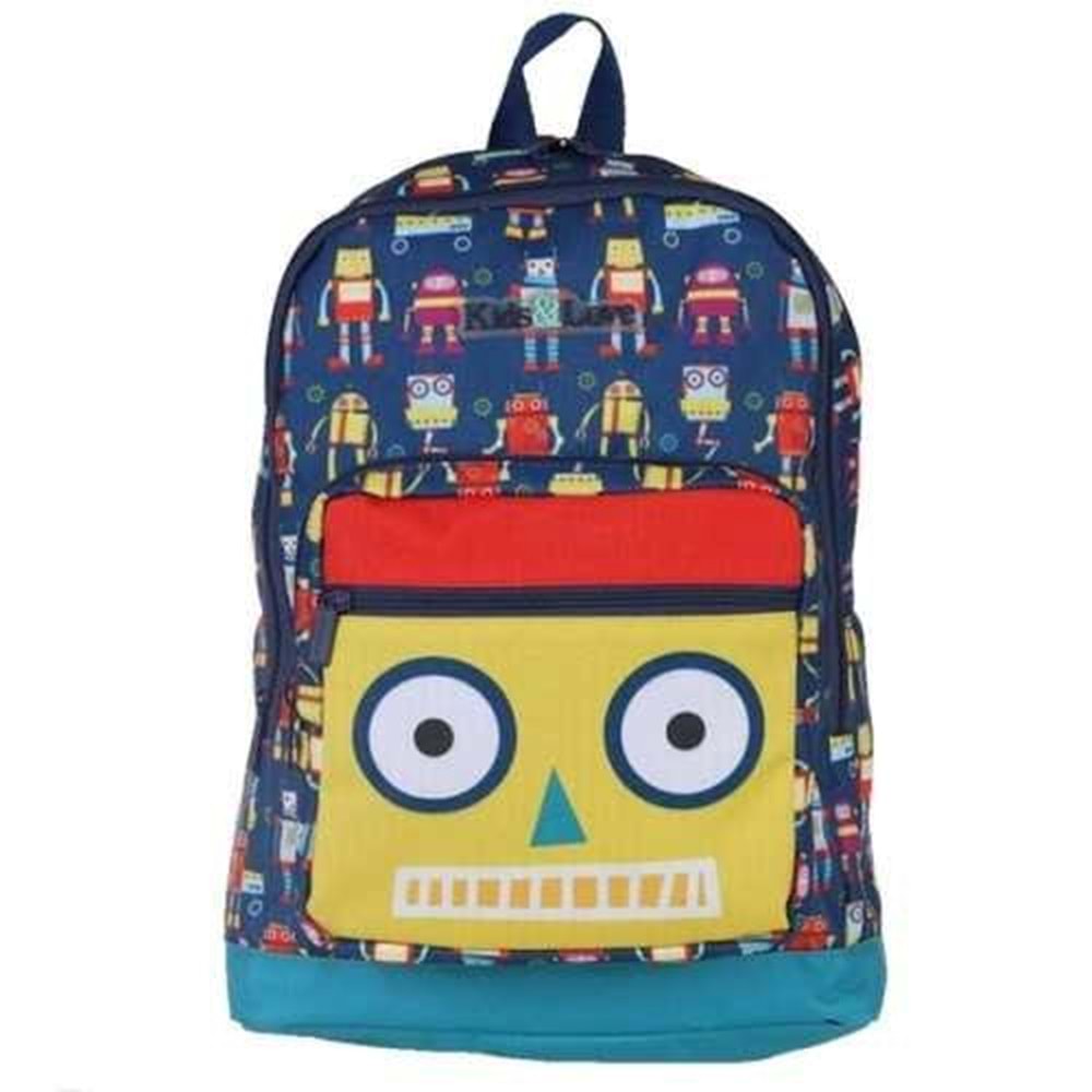 Kaukko Kids and Love Sweet Robot Sırt Çantası